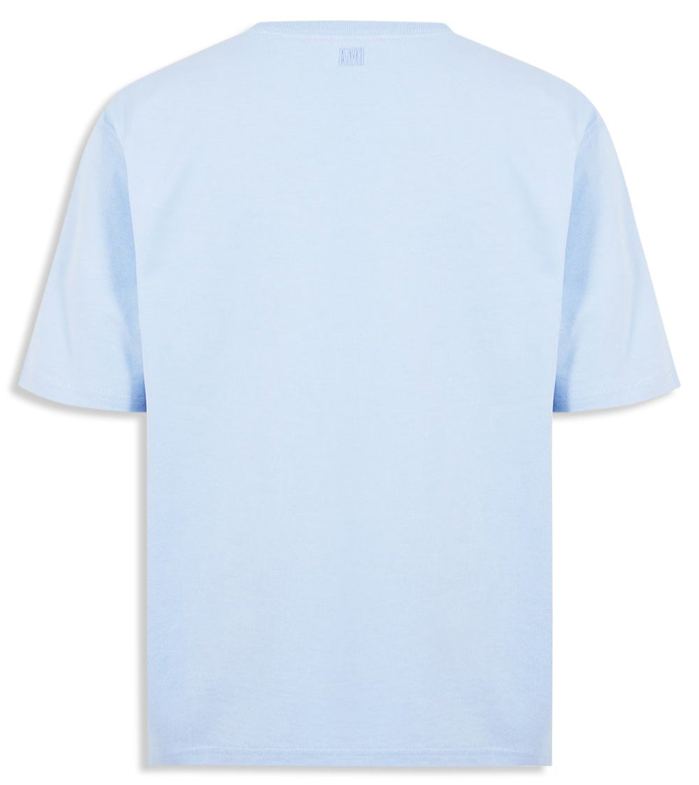 Ami Paris Tonal De Coeur Tee Sky Blue (SS23)、mysite、Cacoeks