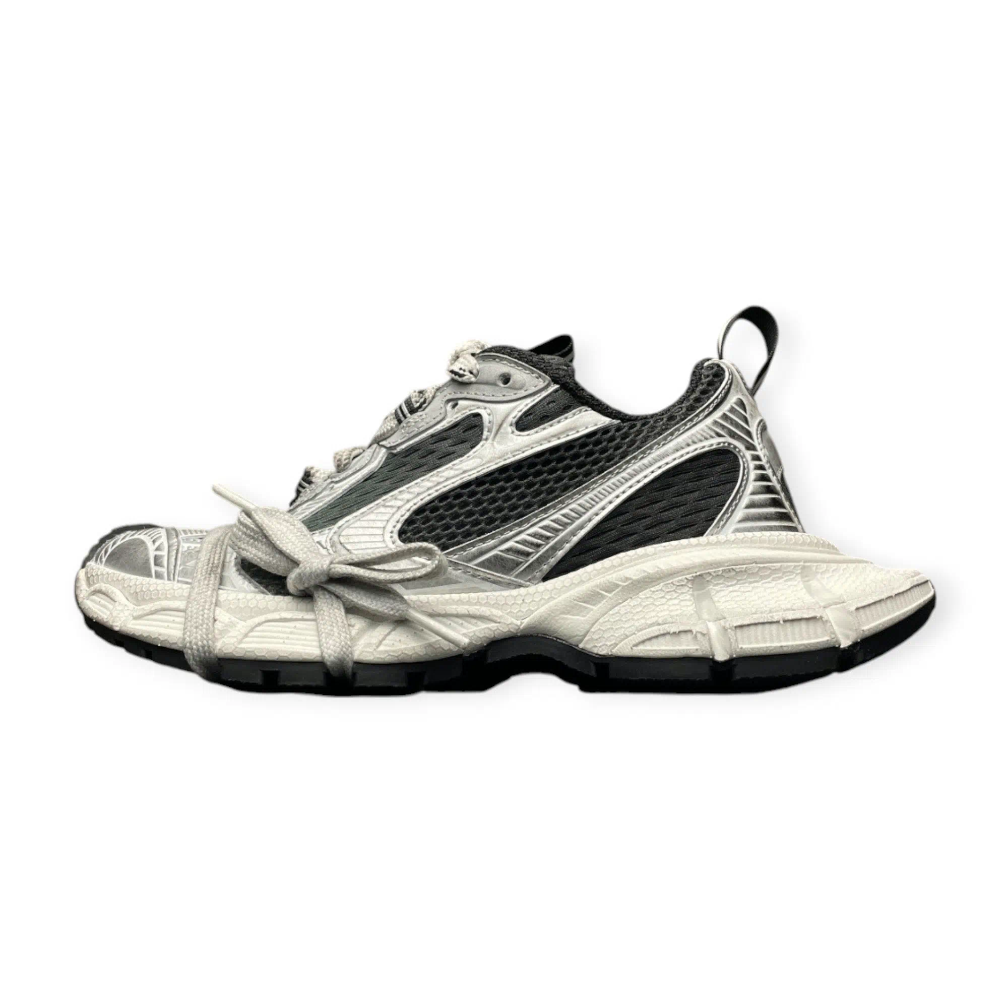 Balencaiga 3XL Sneaker in Silver White Black、mysite、Cacoeks