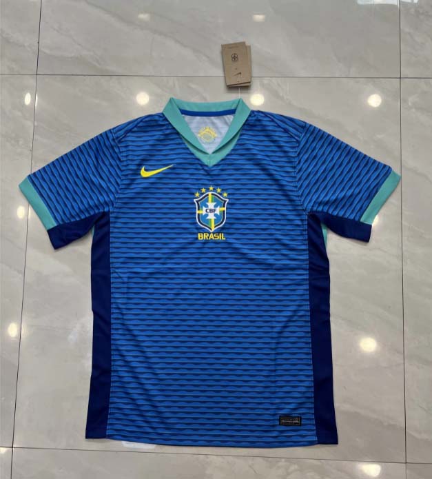 2024 Brazil Away Football Shirt-mysite Custom Football Kit- Nextkits