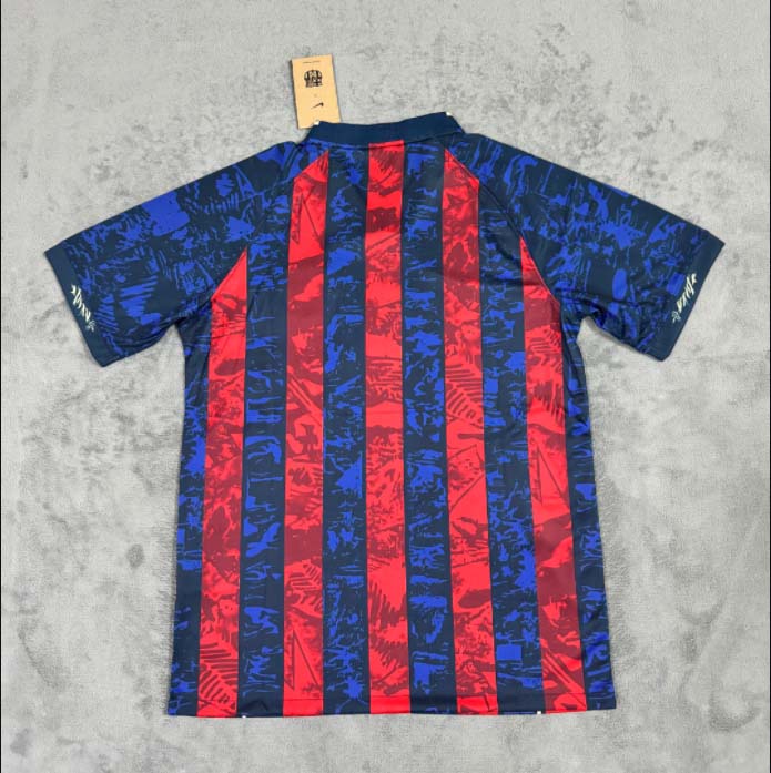 2024/2025 Barcelona Special Edition Red and blue Football Shirt 1:1 Thai Quality:football jersey mysite: unitedjerseyfootball 邓江浪:football