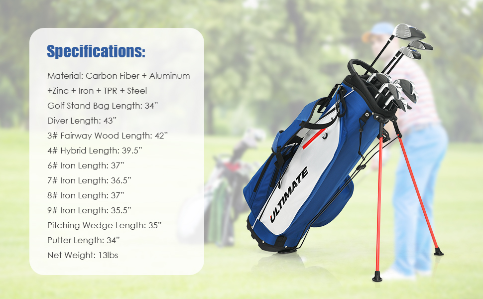 golf clubs set for men right hand
