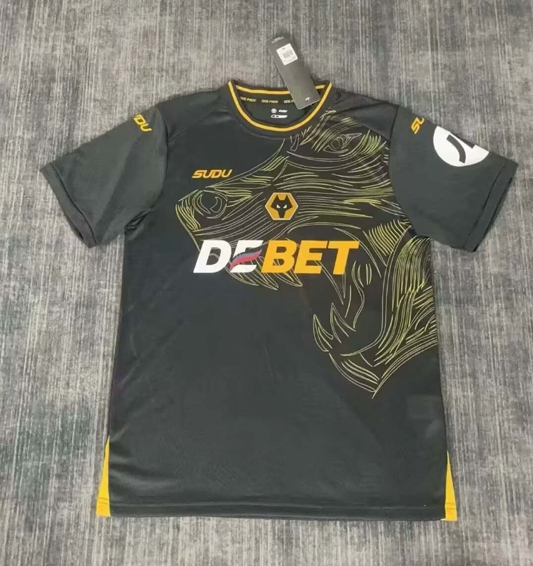 24/25 Wolverhampton Wanderers Away Football Shirt-mysite Custom Football Kit- Nextkits