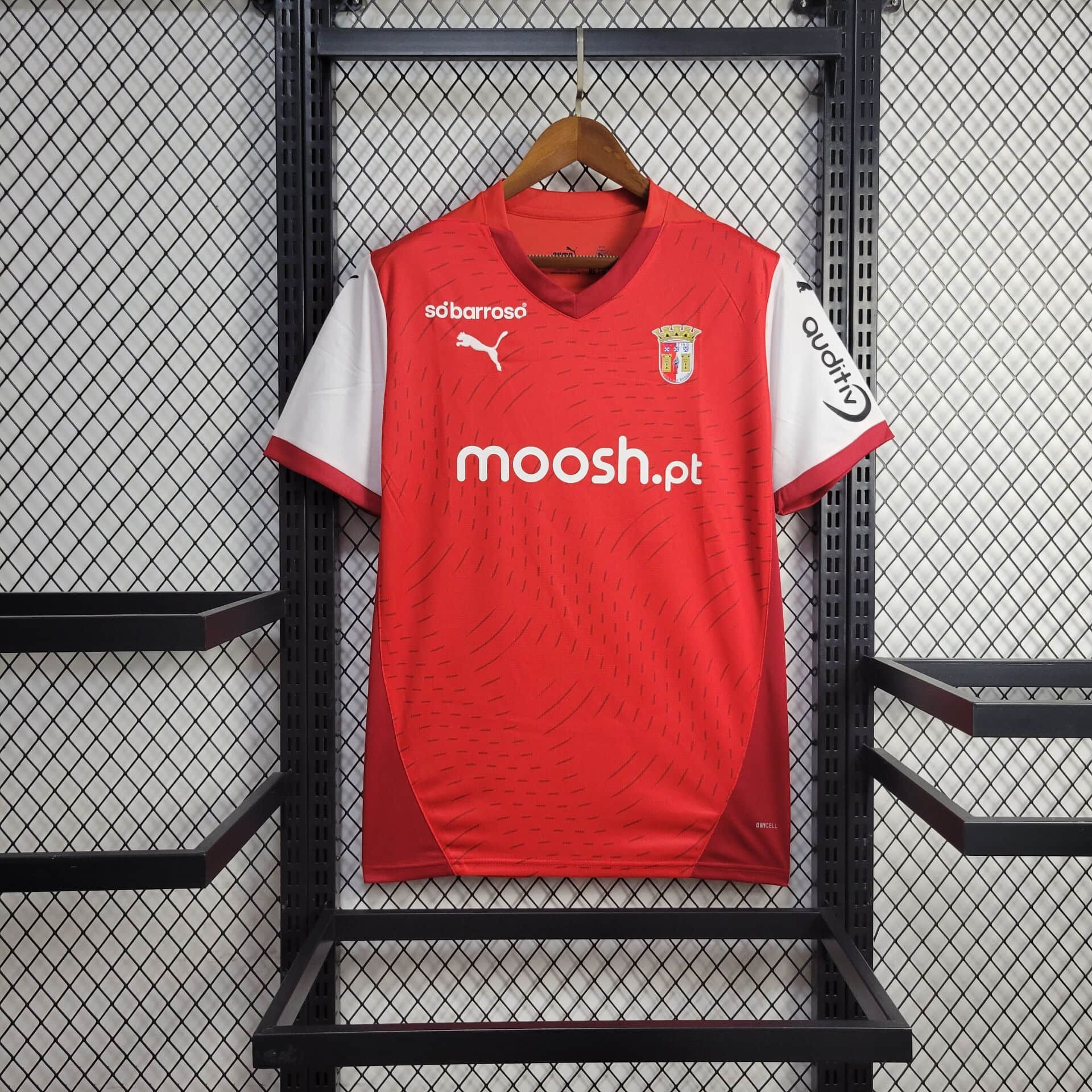 Higojerseys-SC Braga 24-25 Home Stadium Jersey - Fans Version