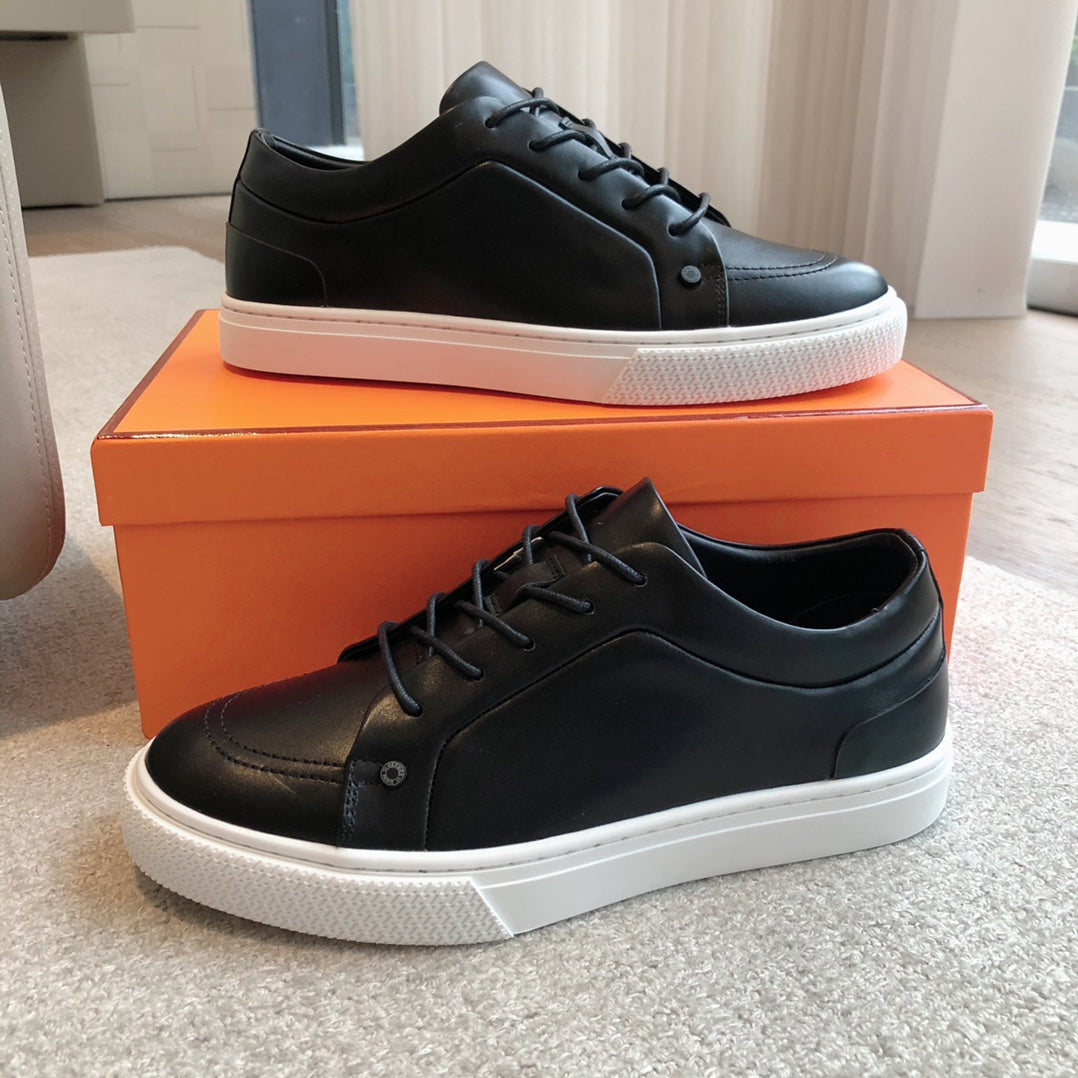 IRWIN SNEAKER BLACK CALFSKIN、mysite、Cacoeks