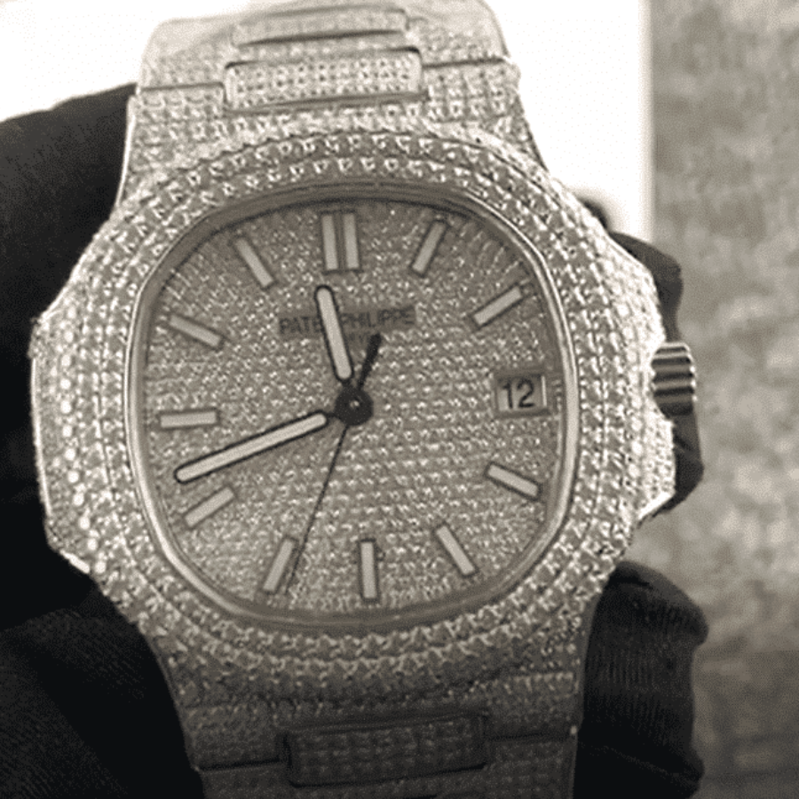 patek iced out replica 2