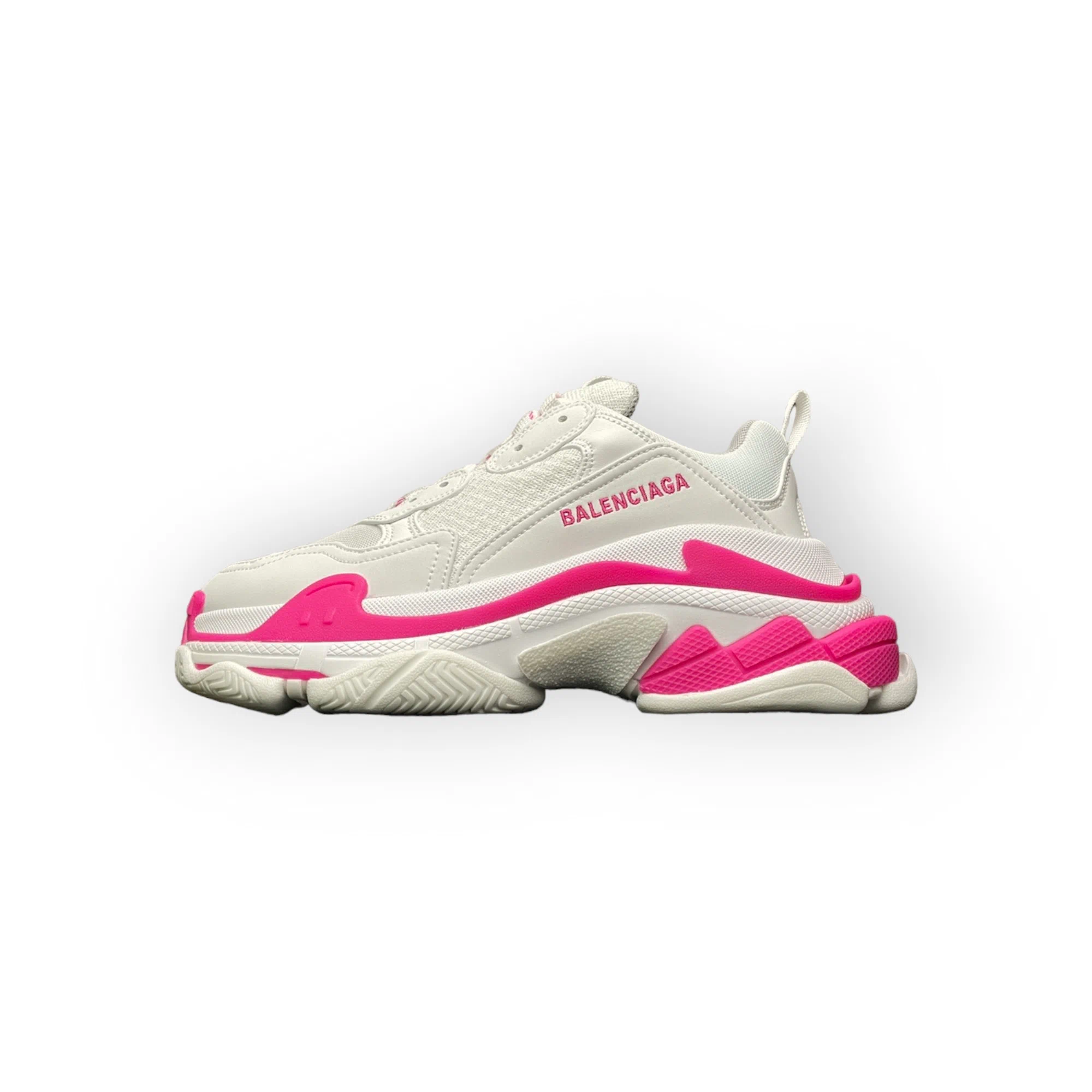 Balenciaga Triple S Sneaker Fluo Pink White、mysite、Cacoeks