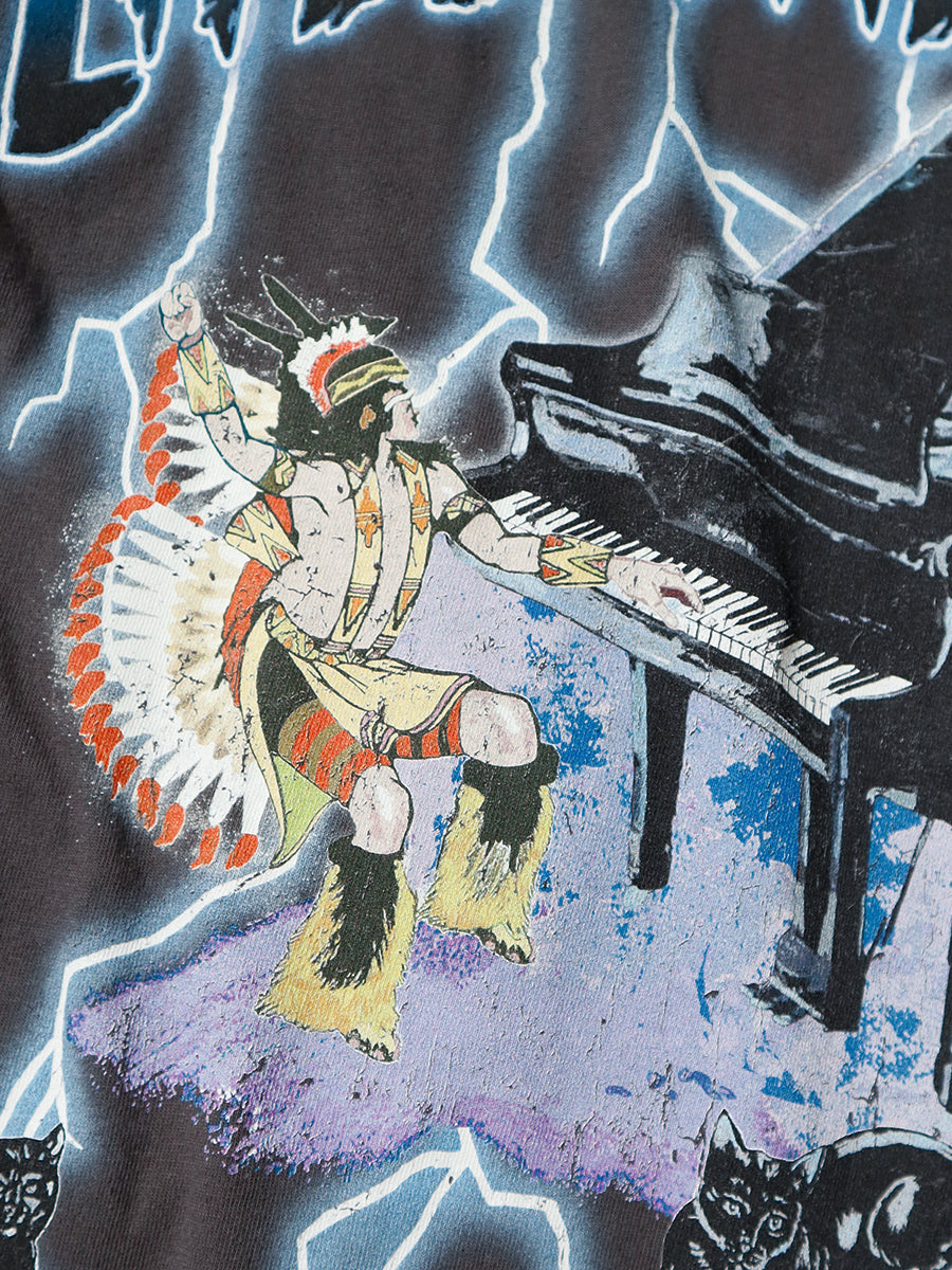 KAPITAL 20 / Jersey Crew Neck Tee ( LIGHTNING PIANO pt )  K2503SC063 