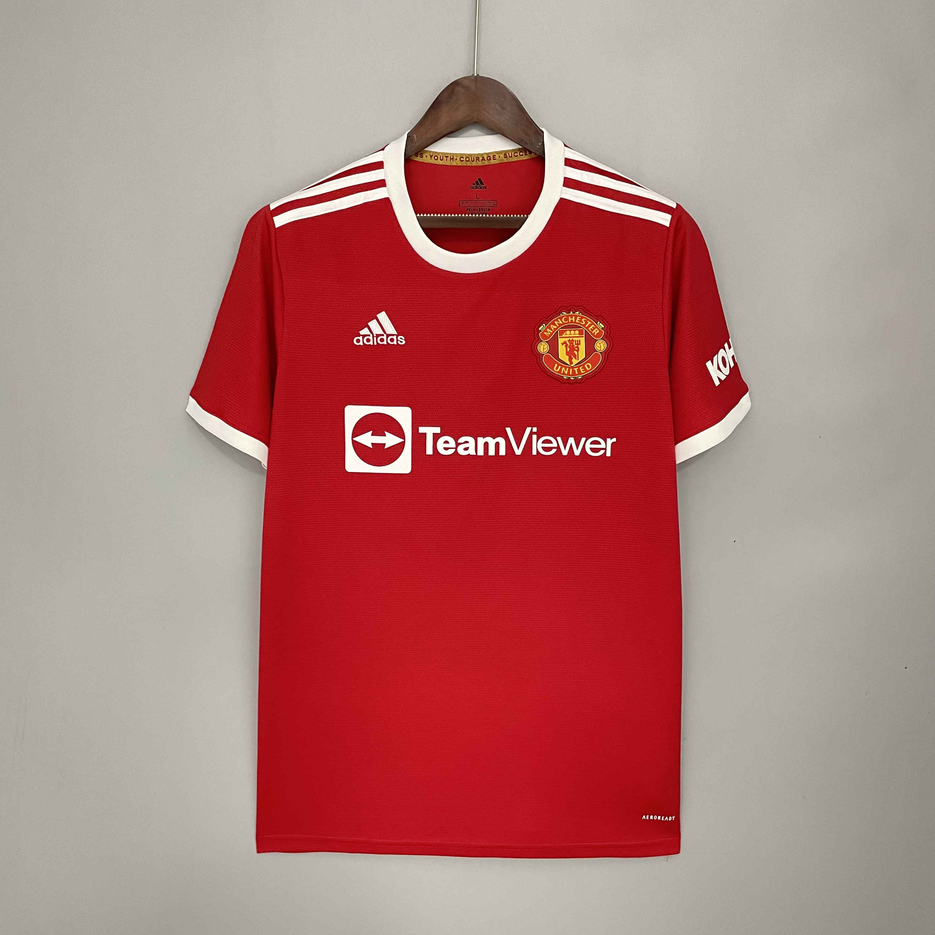 Higojerseys-Retro Manchester United 21-22 Home Jersey