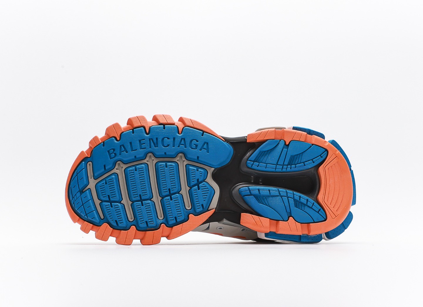 Balenciaga Track Trainer In Orange Blue、mysite、Cacoeks