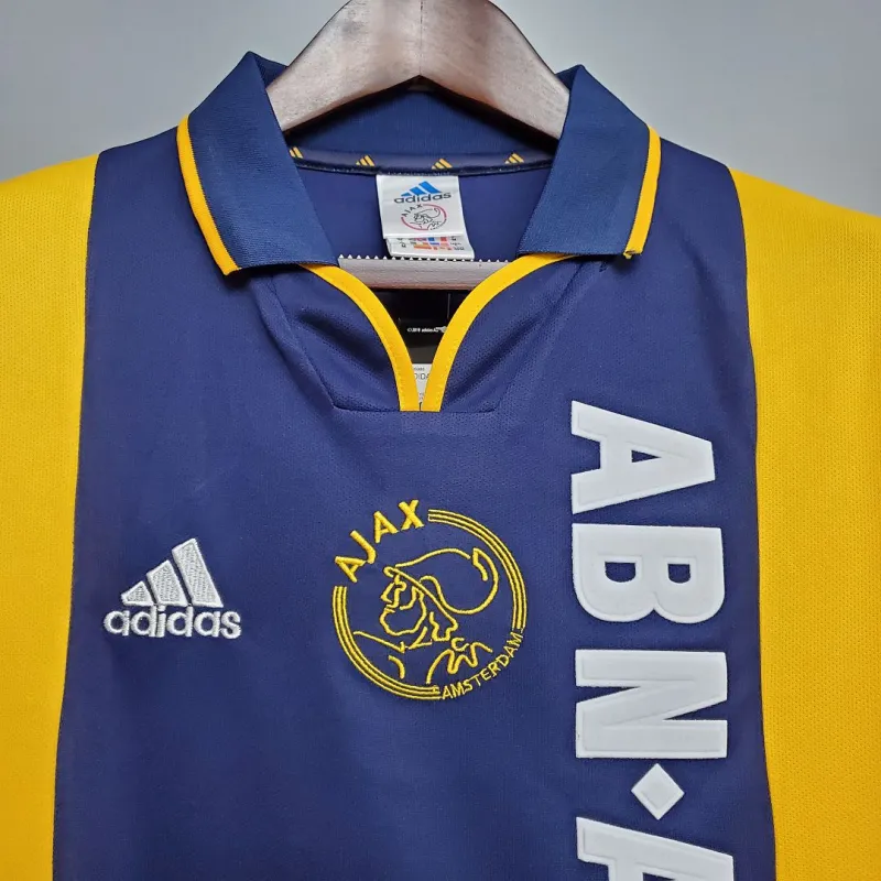 00-01Ajax Away soccer jersey-Retro version: Ajax 24-25 Home Stadium Jersey - Fans Version mysite: Adidas luxuryfootballshirts.com: https://www.luxuryfootballshirts.com/