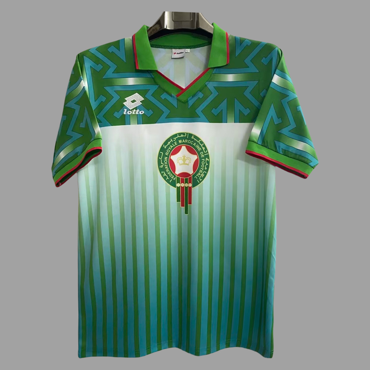 ManixJersey.com | Retro Morocco 1994 Away Jersey -Customize Name, Number and Patch | Worldwide Shipping