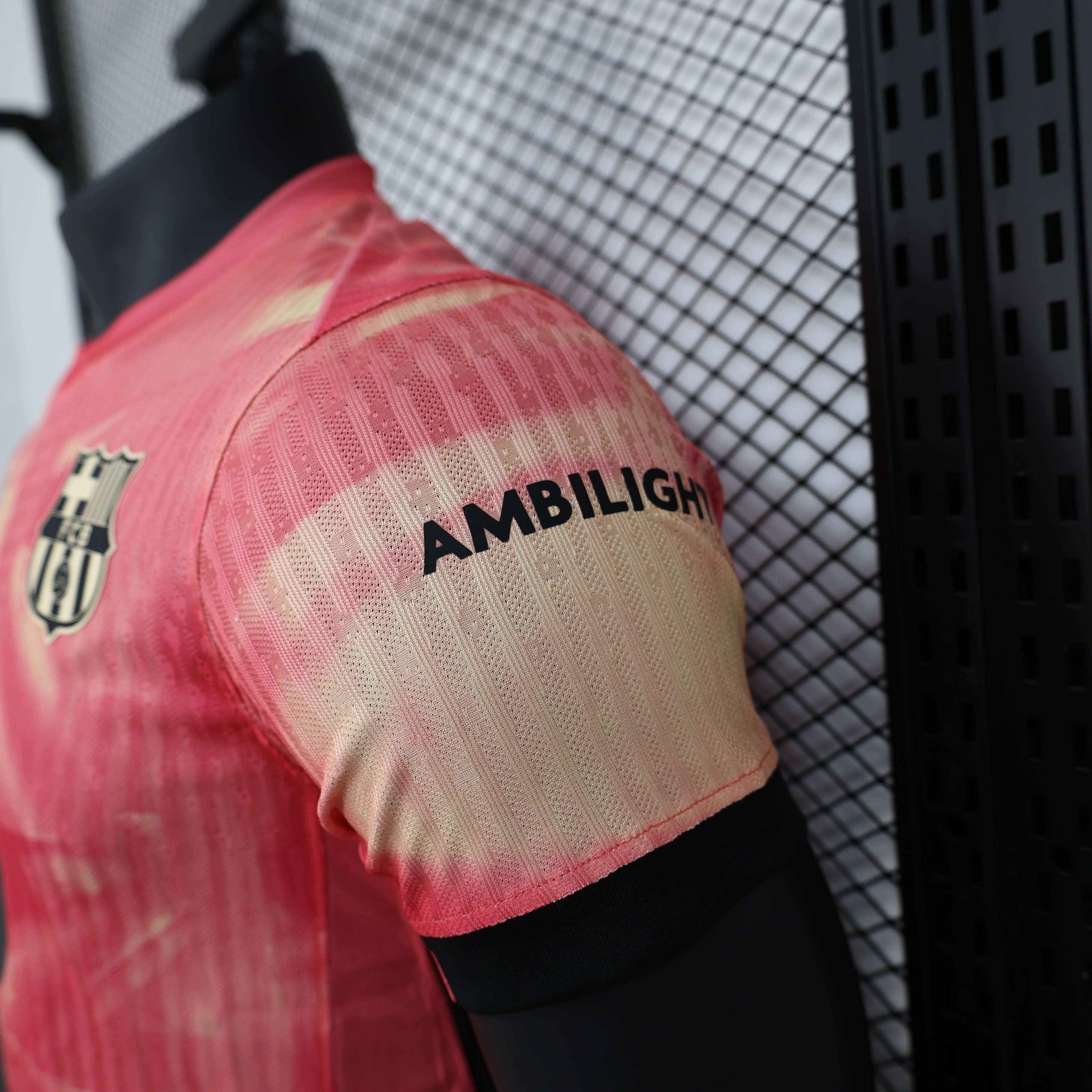 2024/2025 Player Version Barcelona Special Edition Pink Football Shirt 1:1 Thai Quality:football jersey mysite: unitedjerseyfootball 邓江浪:football