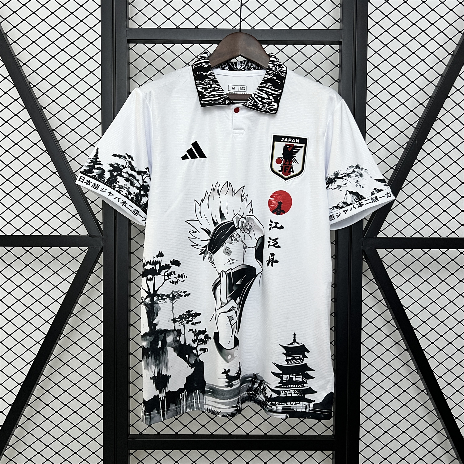 GlobeJersey-Japan 2024 Gojo Satoru White Special Edition Jersey - Fans Version