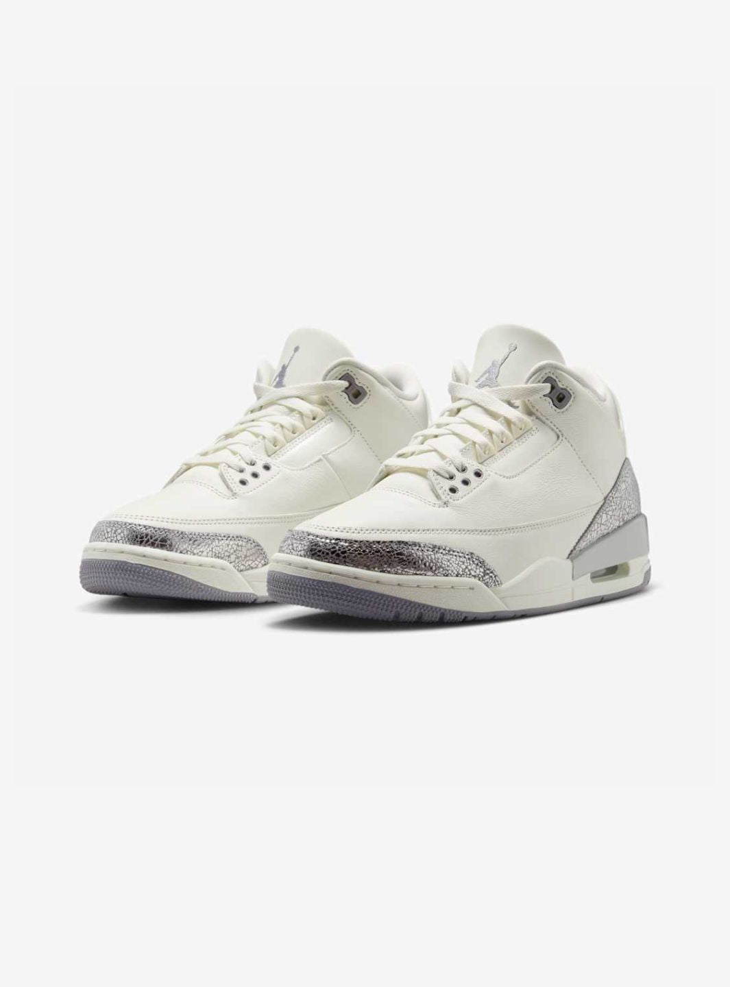 Air Jordan 3 Retro Sail Cement Grey、JORDAN、Cacoeks