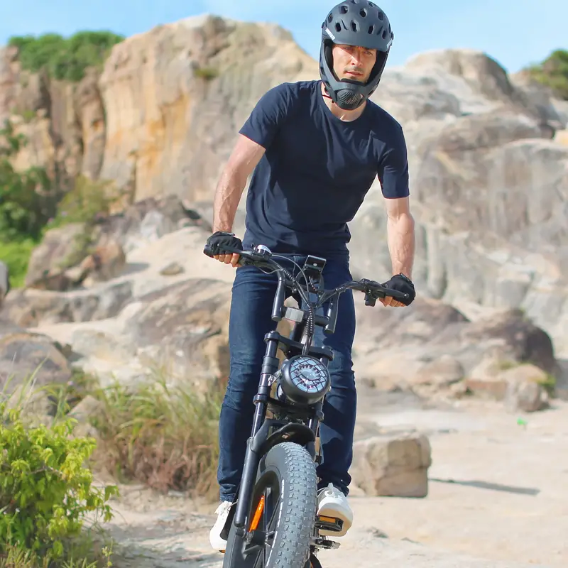 electric bike v8 electric mountain bike with 740w motor 48v 15ah removable larger battery 25km h 20 tire e   speed adult electric bicycles electric dirt bike electric mountain bike electric bicycle for adults electric mountain bike details 9