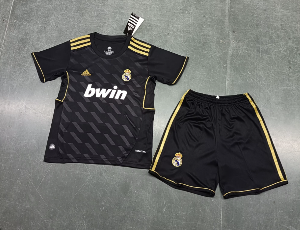 11/12 Retro Real Madrid Away Football Shirt Kids Size Suit-mysite Custom Football Kit- Nextkits