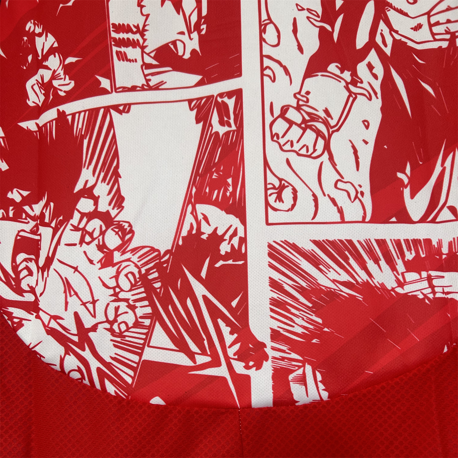 UltraTrikot-Japan 25-26 Red Vegeta Comic Slice Special Edition Jersey - Fans Version