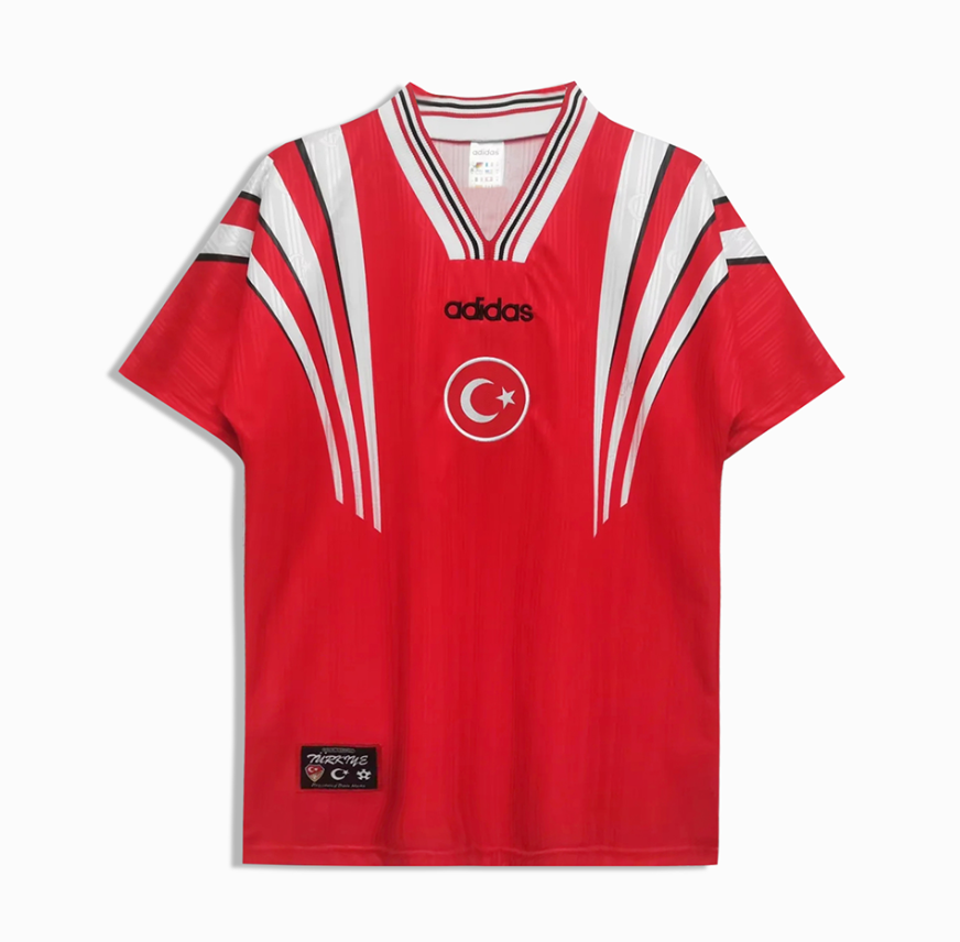 96/97 Retro Turkey Home Jersey-mysite Custom Football Kit- Nextkits
