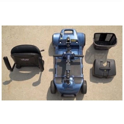 Vive Health 4-Wheel Mobility Scooter 4 Lightweight Parts