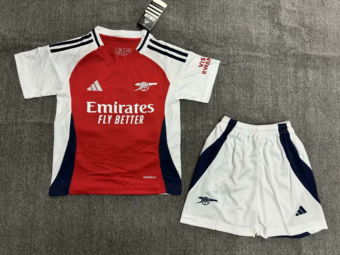 2024/2025 Arsenal Home Football Shirt 1:1 Thai Quality Kids Size:football jersey mysite: unitedjerseyfootball 邓江浪:football