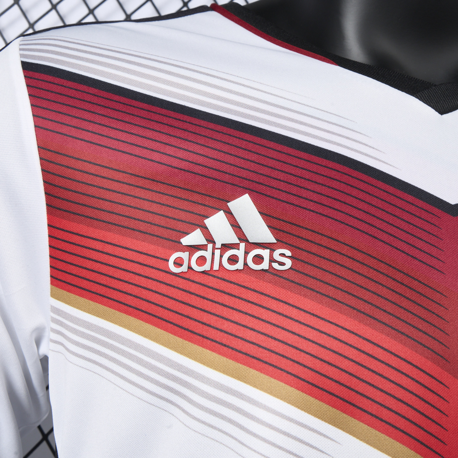 Funinjersey-Retro Germany 2014 Home Long Sleeves Jersey - Player Version