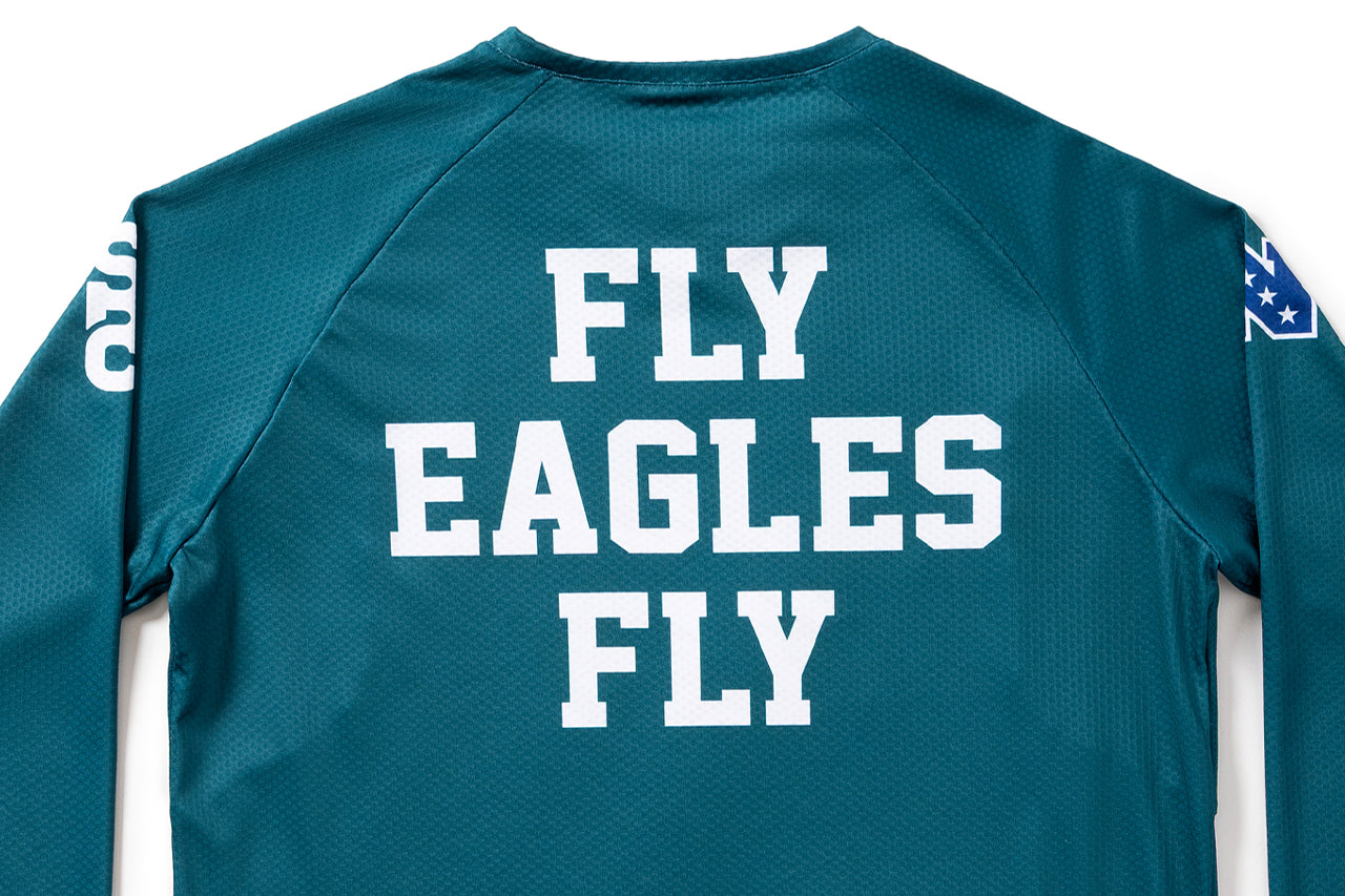 #NFLJ-PHI – NFL Collection | Long Sleeve MTB Jersey – PHI Eagles (Size Small, Like-New – Used for Photos)、mySite、bearsvspackers