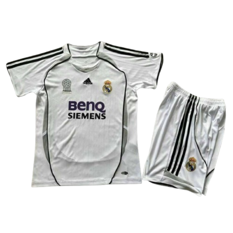06-07 kids kit Real Madrid home soccer jersey-Retro version: Ajax 24-25 Home Stadium Jersey - Fans Version mysite: Adidas luxuryfootballshirts.com: https://www.luxuryfootballshirts.com/