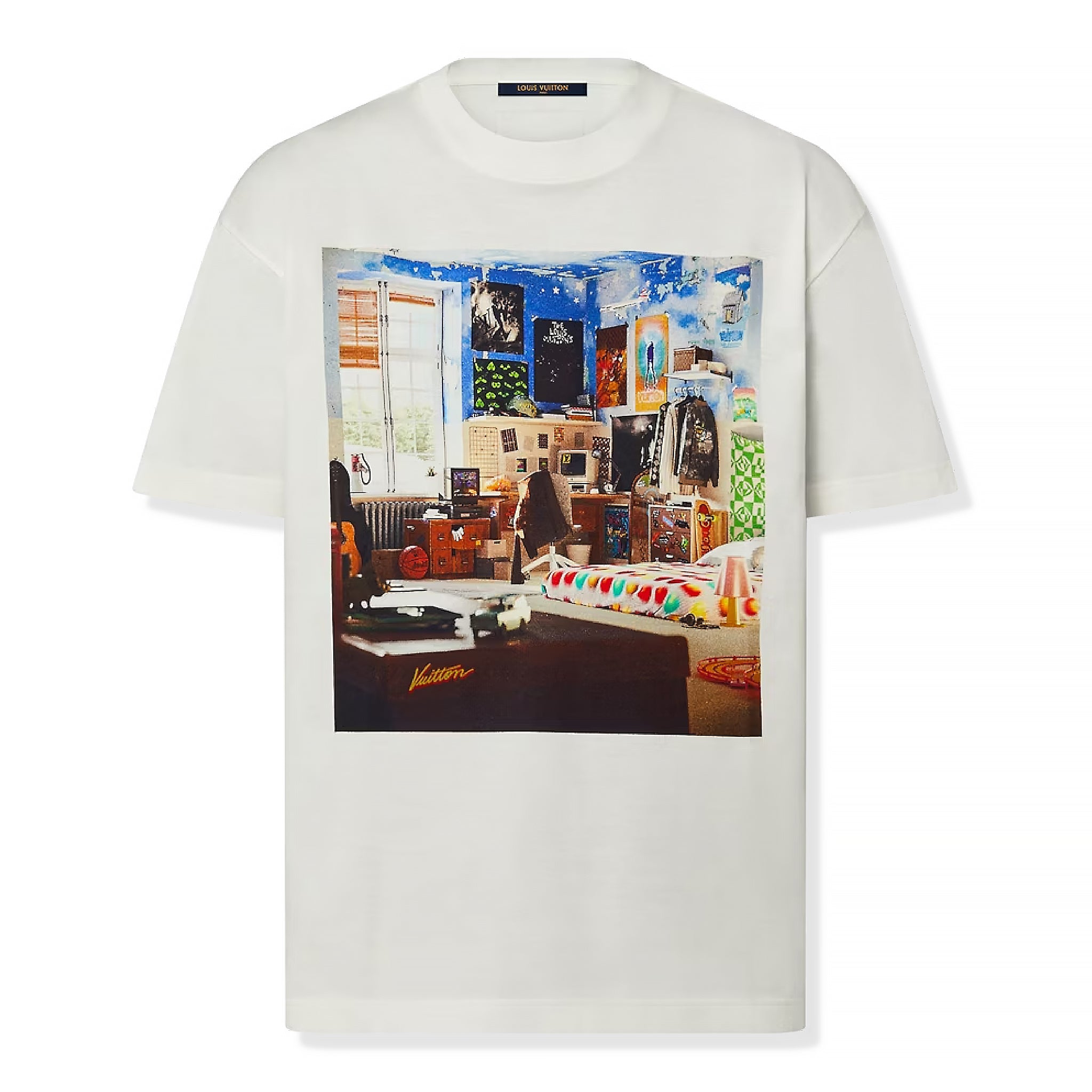 Louis Vuitton LV Teen Bedroom White T Shirt、mysite、Cacoeks