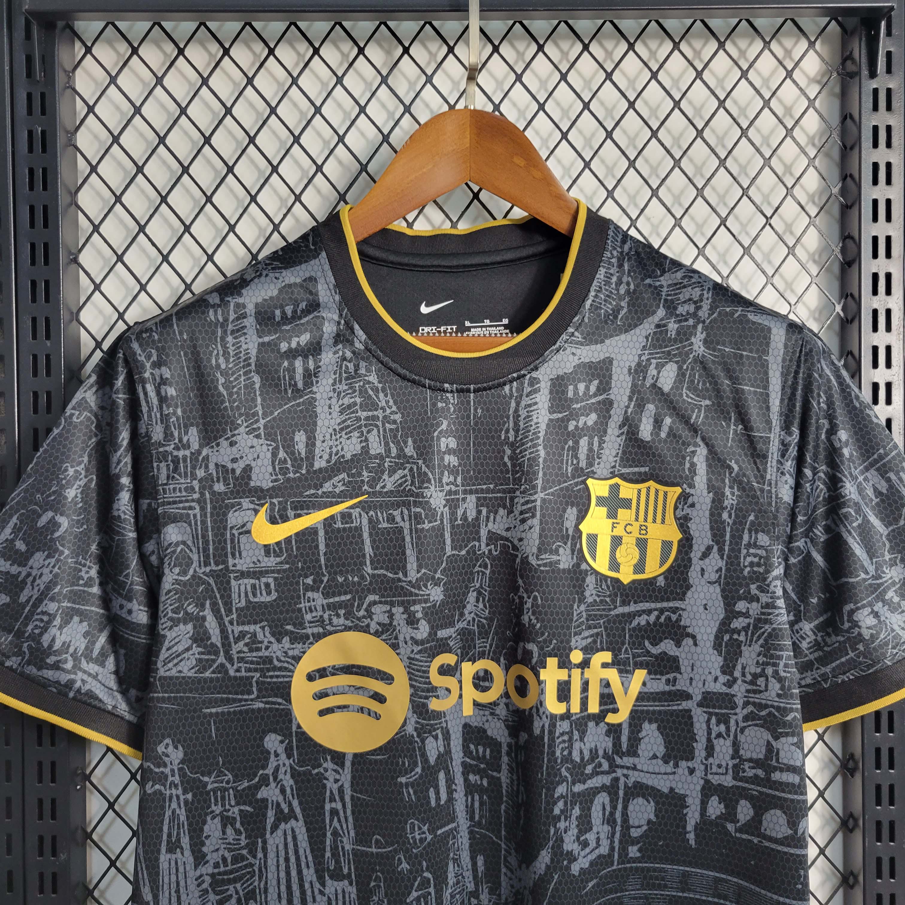 2023/2024 Barcelona Special Edition Black Football Shirt 1:1 Thai Quality:football jersey mysite: unitedjerseyfootball 邓江浪:football