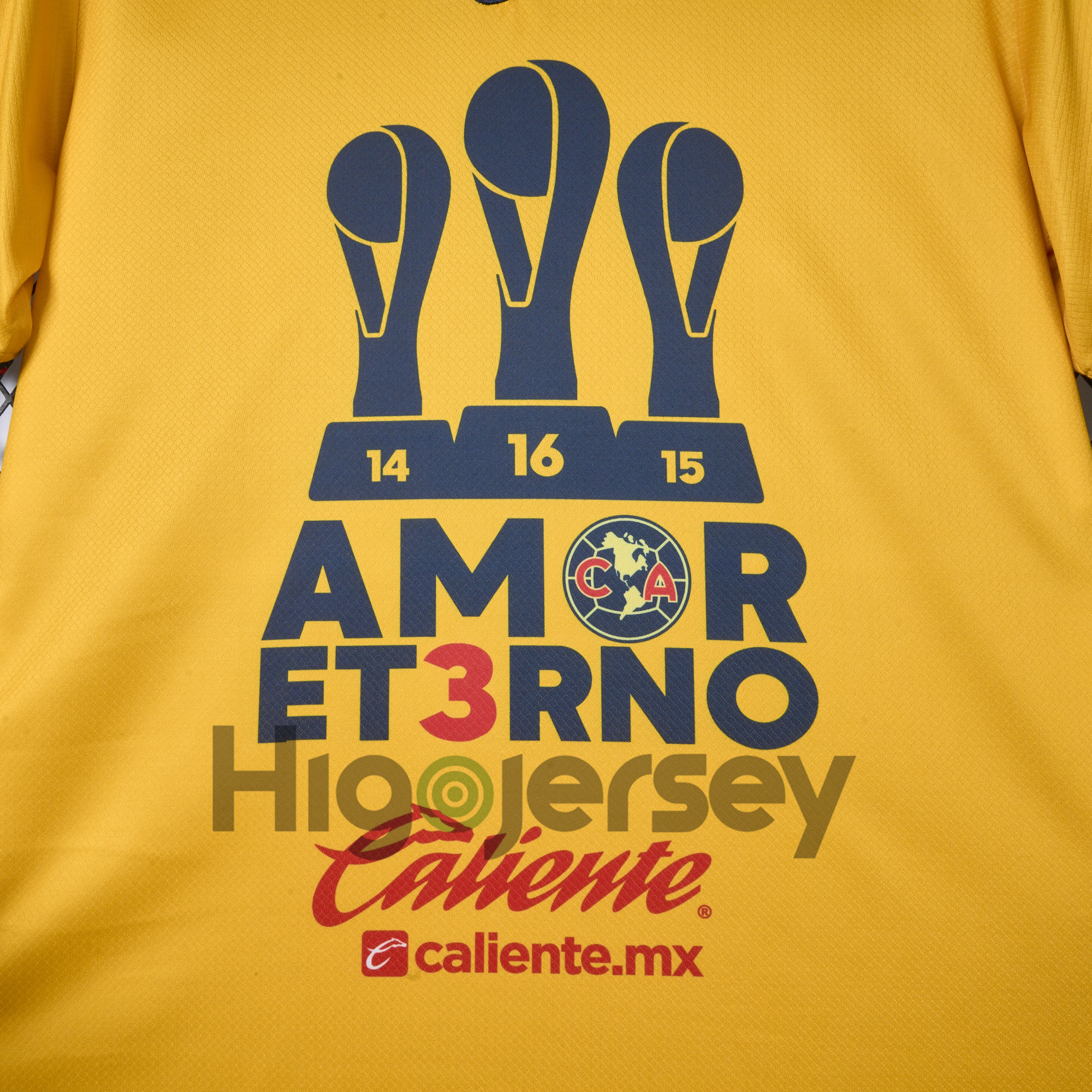 Higojerseys-Club América 2024 Triple Championship Commemorative Edition Jersey