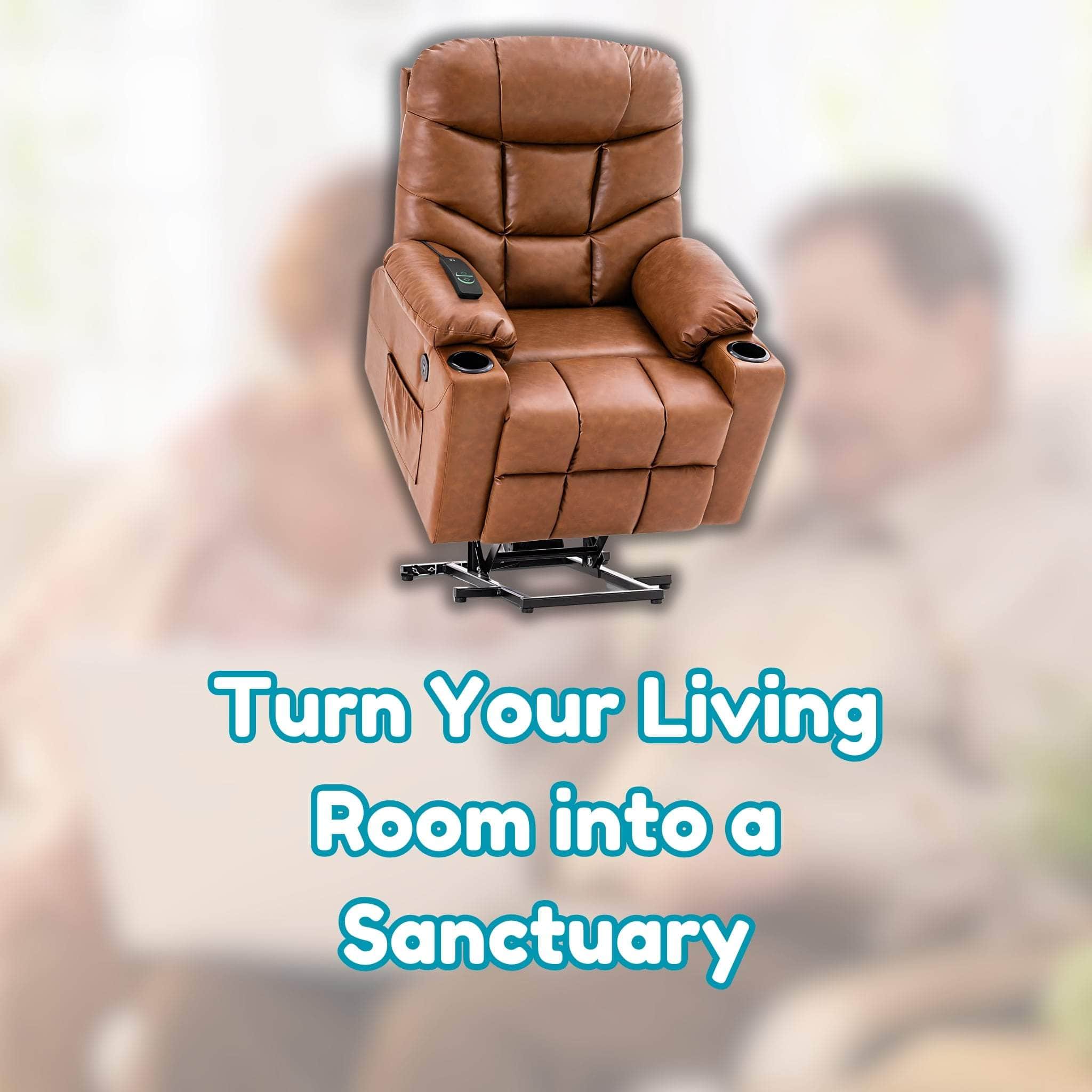 MCombo Power Lift Recliner Chair Massage and Heat: Turn Your Living Room into a Sanctuary