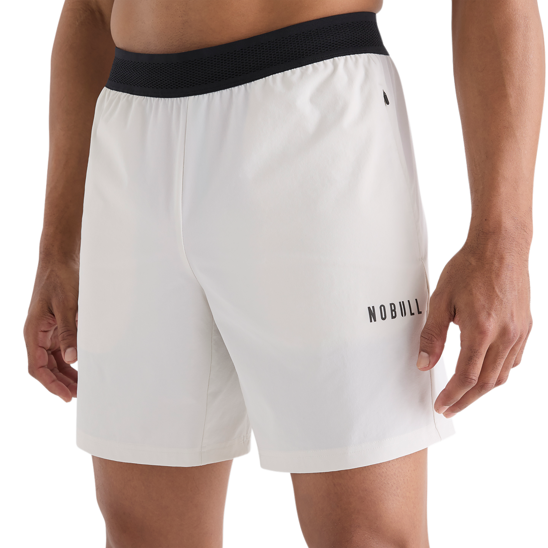 Men's Solid Stretch Short 7