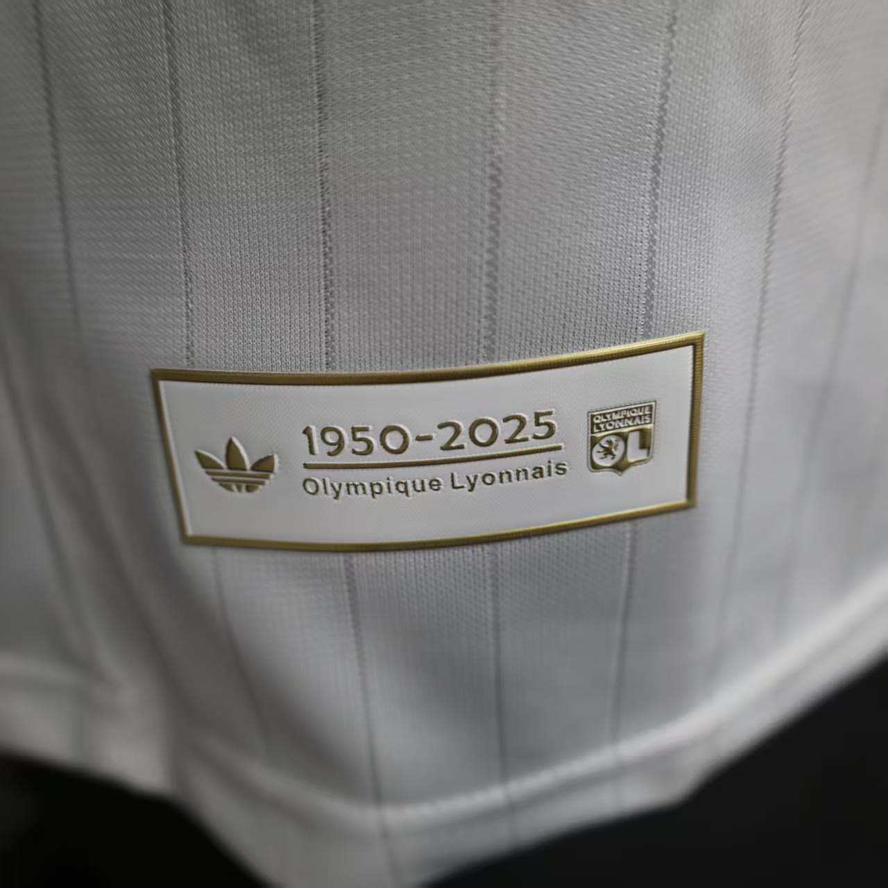 2024/2025 Player Version Lyon 75th Anniversary Edition Off White Football Shirt 1:1 Thai Quality:football jersey mysite: unitedjerseyfootball 邓江浪:football