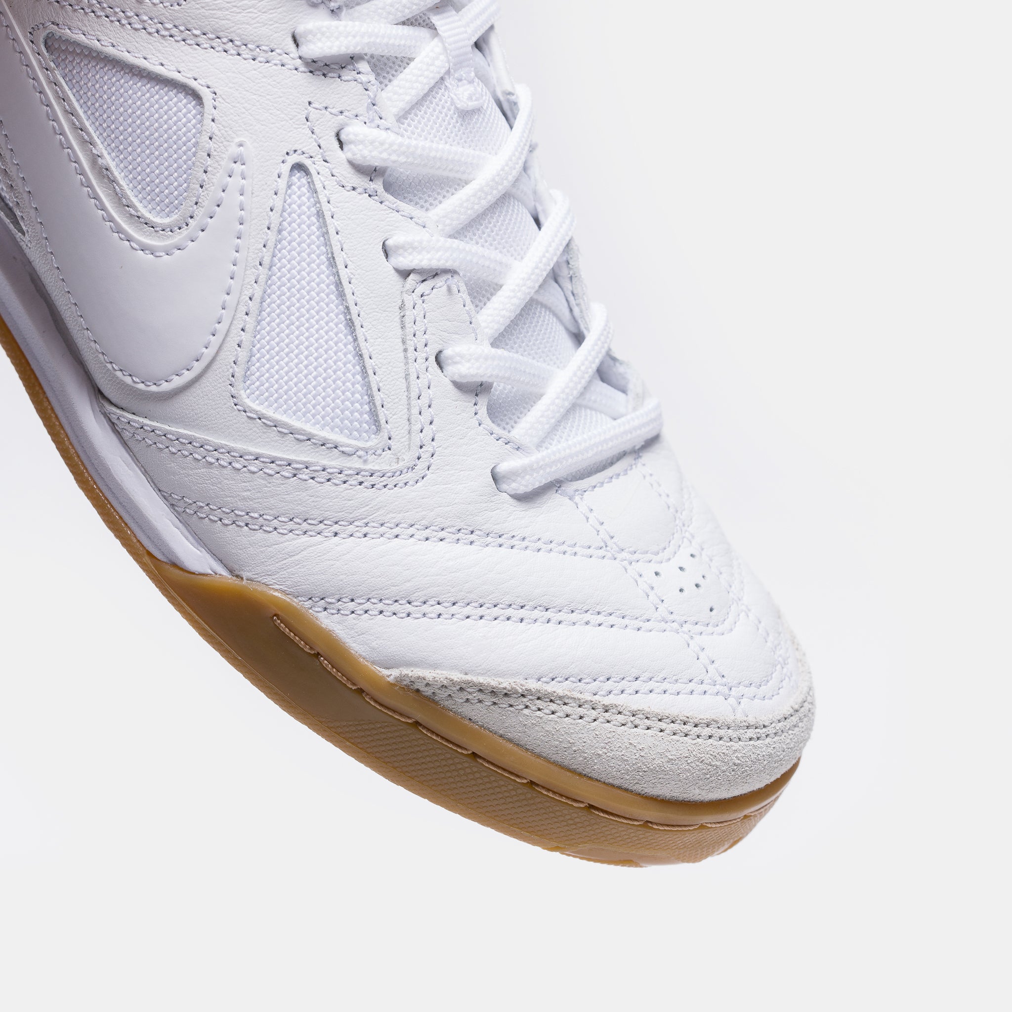 Gato Sneaker in White/Gum Light Brown