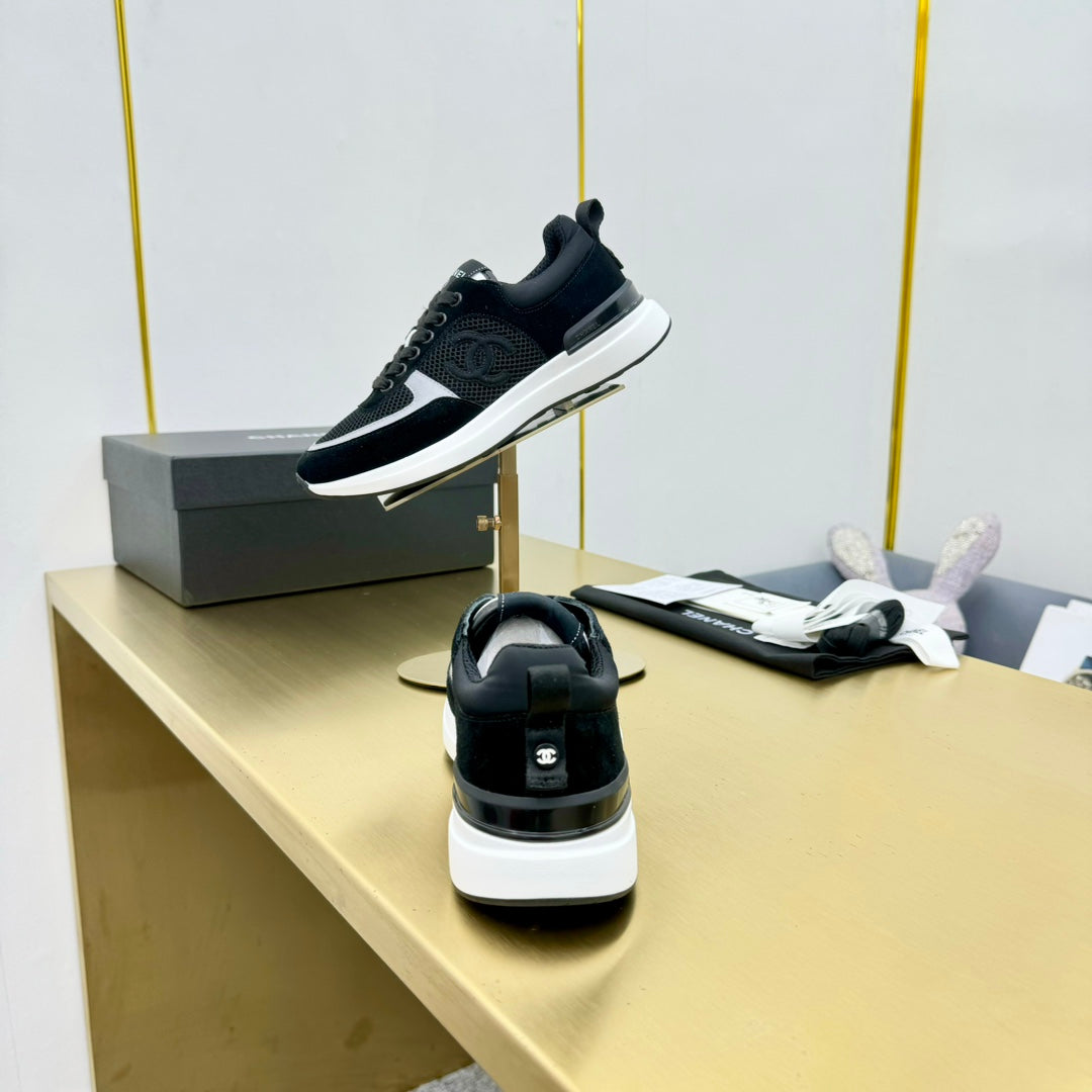 CLASSIC TRAINER IN BLACK MERCERIZED VELVET、mysite、Cacoeks