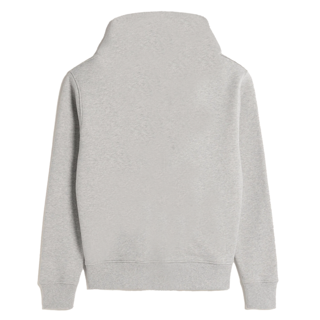 AMI Paris Ami De Coeur Zipped Hoodie Heather Ash Grey (SS24)、mysite、Cacoeks