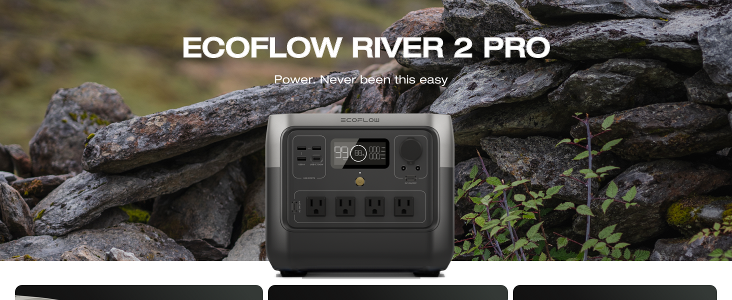 portable power station solar generator LiFePO4 Battery Backup