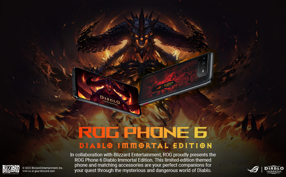 ASUS ROG Phone 6 Diablo Immortal Edition Cell Phone