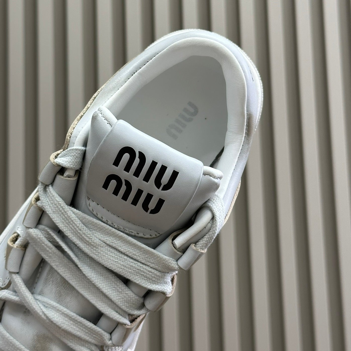 Light Gray Sneakers Calfskin、mysite、Cacoeks