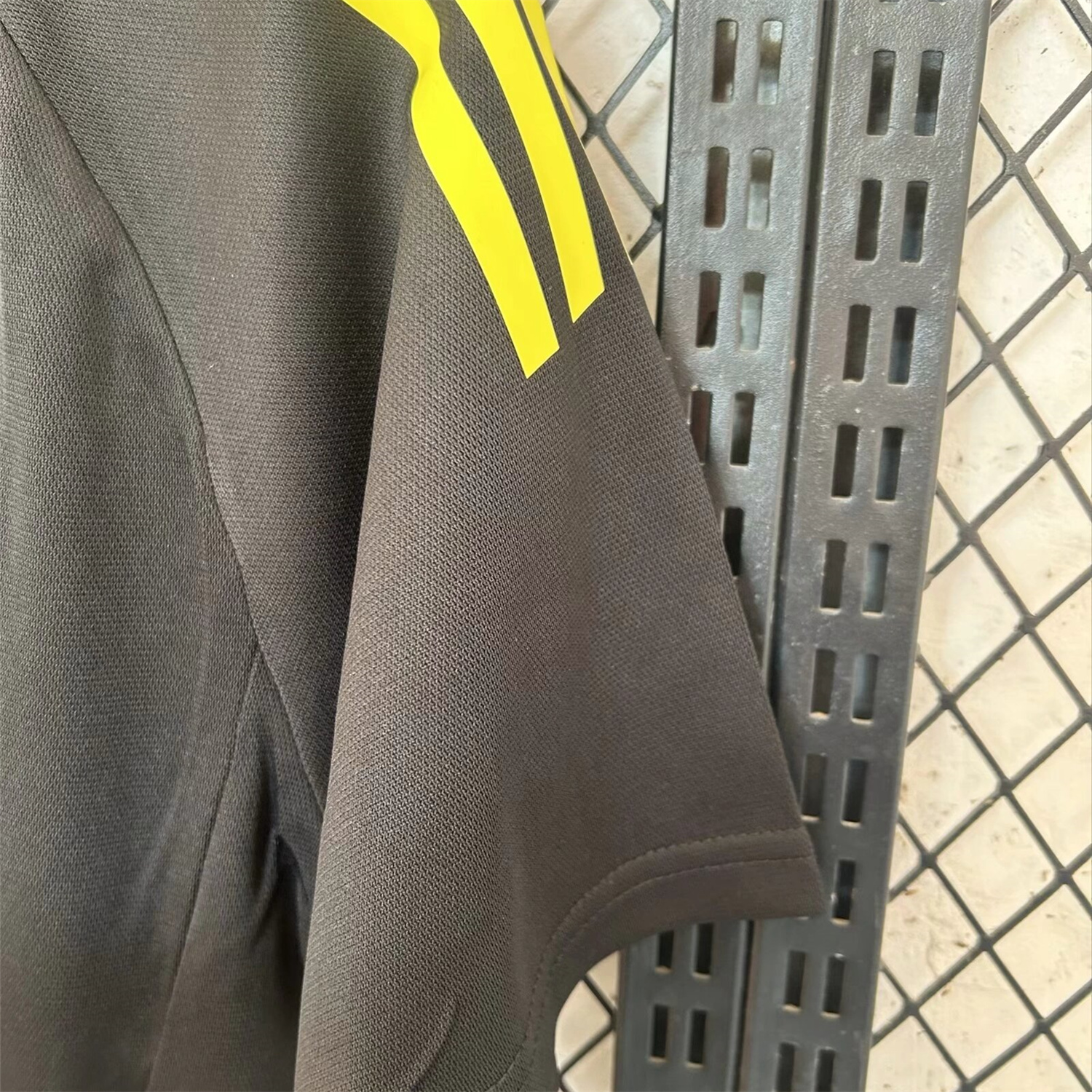 foot-Atletico Mineiro 24-25 Black Training Jersey with Polo Collar - Fans Version