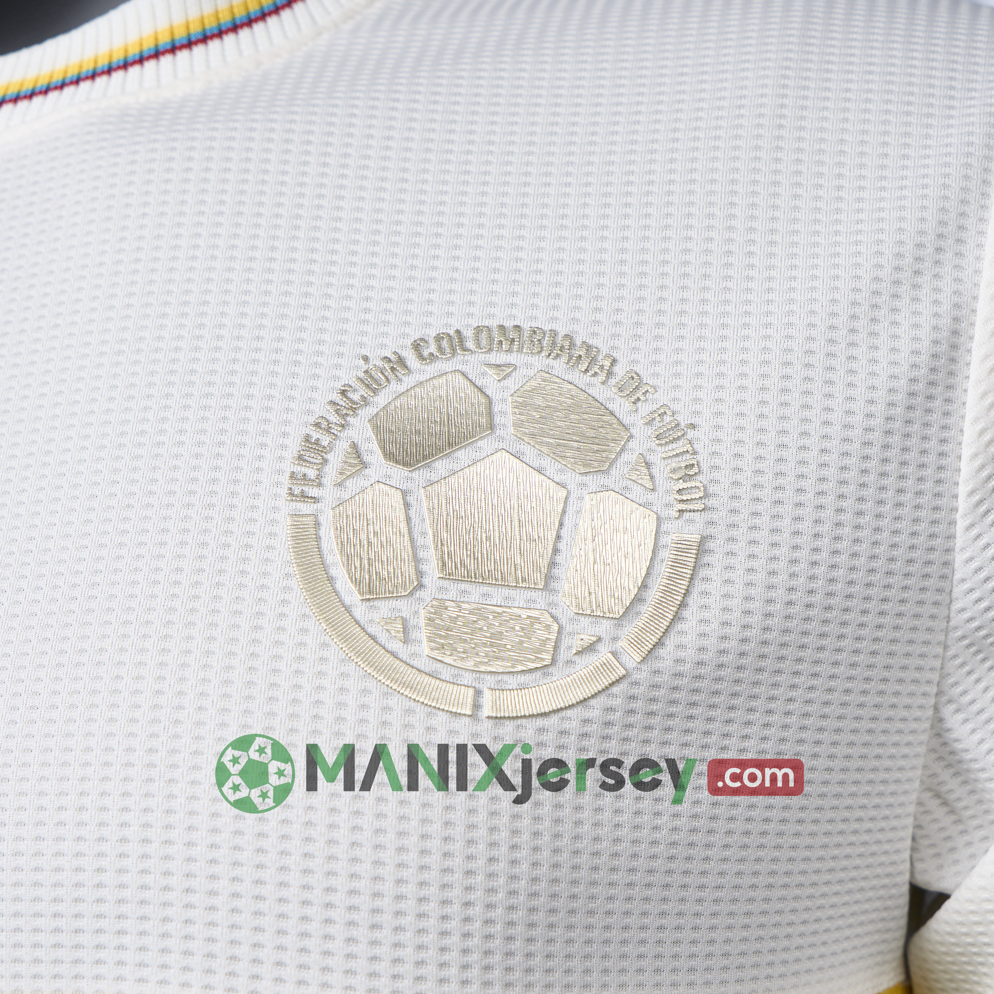 ManixJersey.com | Colombia 2024 100th Anniversary Long Sleeve Jersey - Player Version -Customize Name, Number and Patch | Worldwide Shipping