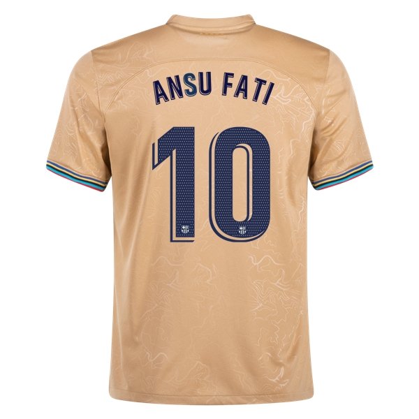 22/23 Ansu Fati #10 Barcelona Away Jersey-mysite Custom Football Kit- Nextkits
