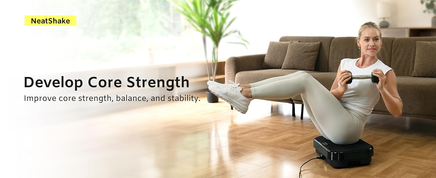 Vibration Plate Exercise Machine