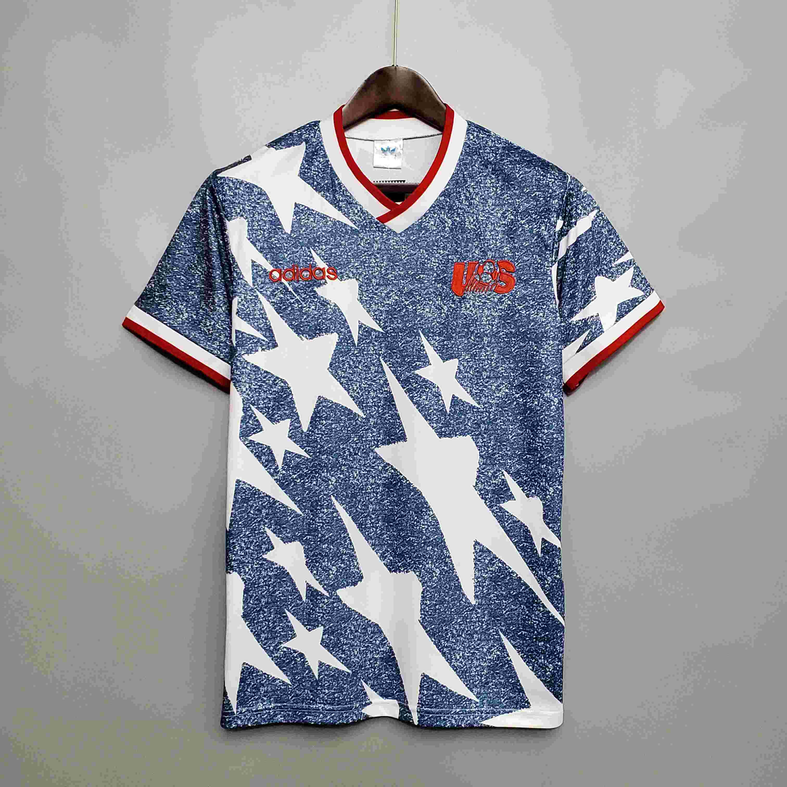 1994 Retro United States Soccer Jersey Home-mysite Custom Football Kit- Nextkits