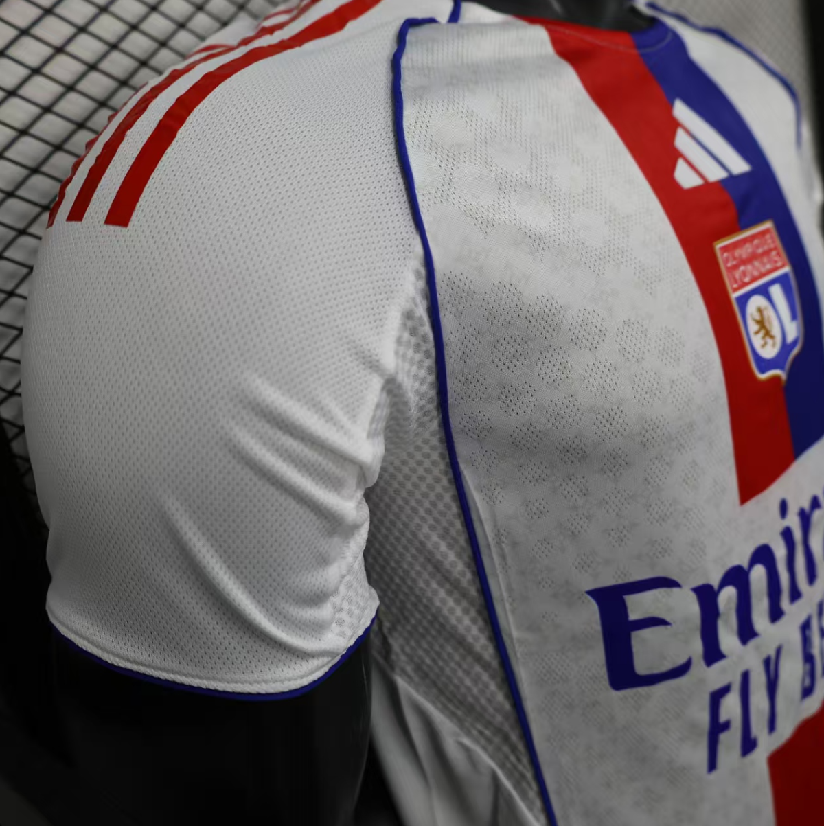 25-26 Lyonnais Home soccer jersey - Player Version: Ajax 24-25 Home Stadium Jersey - Fans Version mysite: Adidas luxuryfootballshirts.com: https://www.luxuryfootballshirts.com/