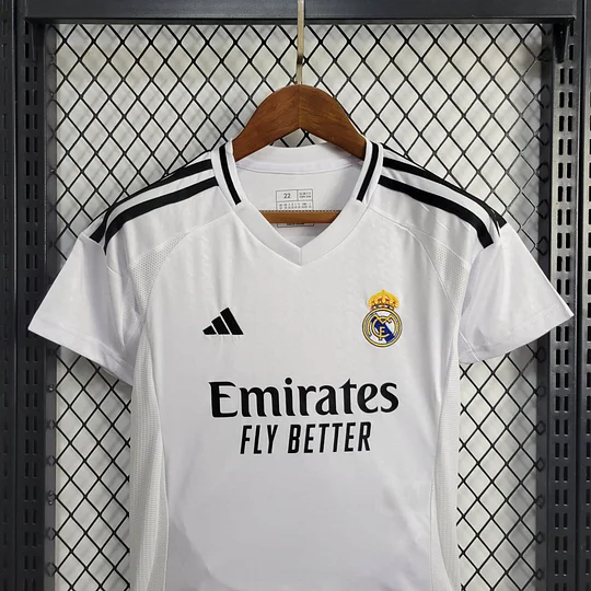 2024/2025 Real Madrid Home Football Shirt 1:1 Thai Quality Kids Size:football jersey mysite: unitedjerseyfootball 邓江浪:football