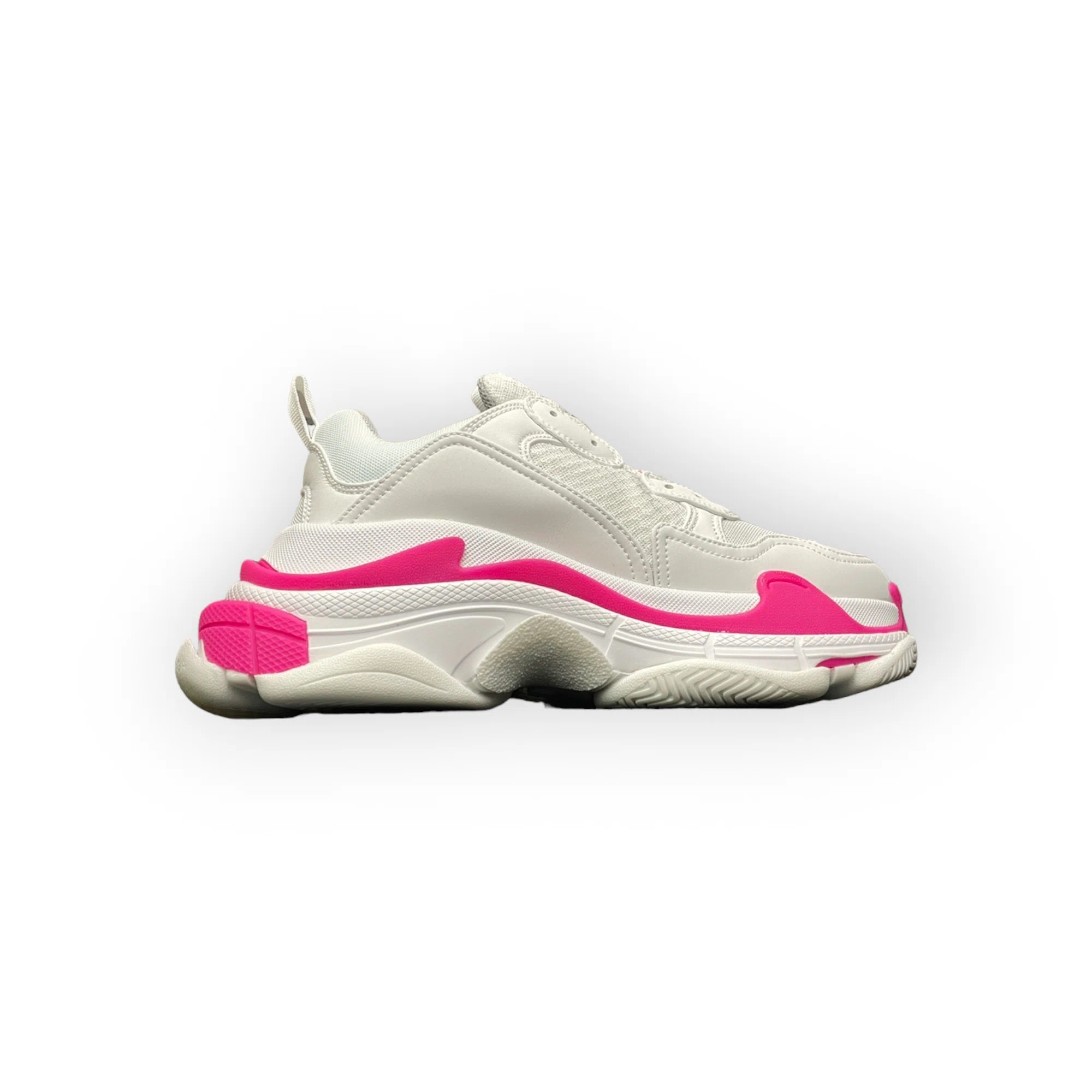 Balenciaga Triple S Sneaker Fluo Pink White、mysite、Cacoeks