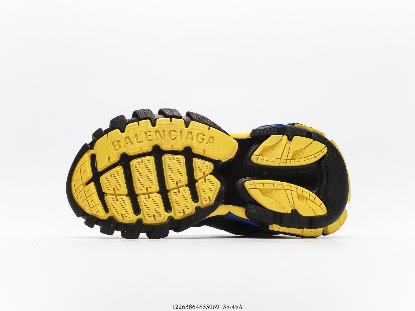 Balenciaga Track Trainer In Black Yellow Blue、mysite、Cacoeks