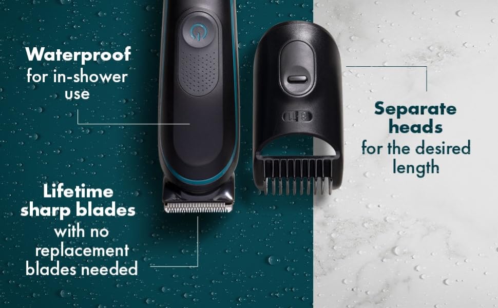 separate heads for desired length