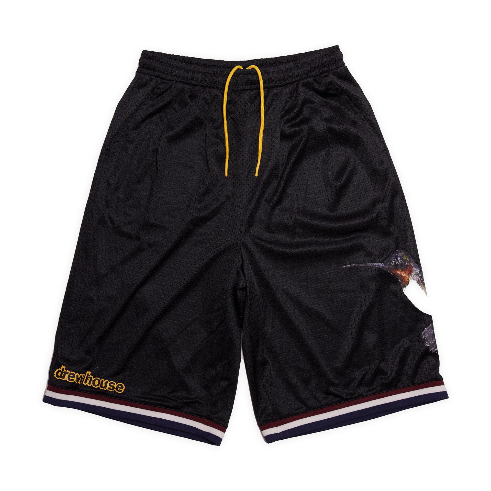 Drew House Hummingbirds Mesh Street Short 'Black'、mysite、Cacoeks